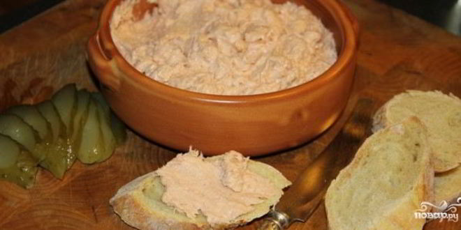 Рецепт паштета из горбуши