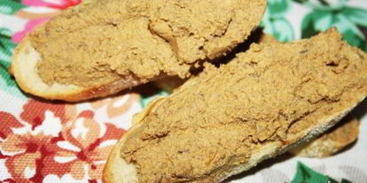 Шаг 6: паштета из говяжьей печени с овощами