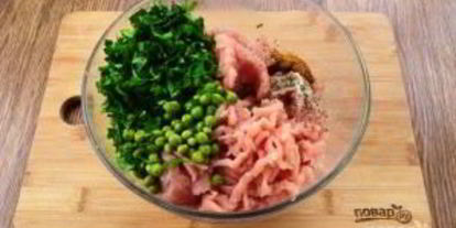 Шаг 1: паштета из индейки в духовке