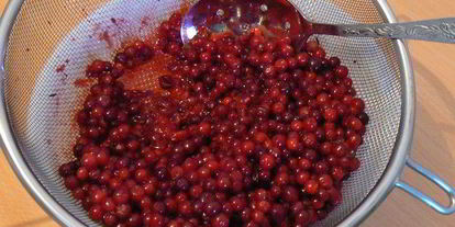 Шаг 4: паштета из куриной печени с брусничным желе