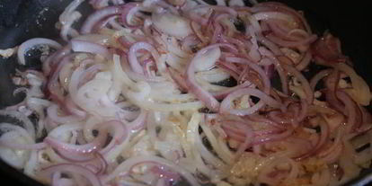 Шаг 4: паштета иза куриной печеней с черносливома