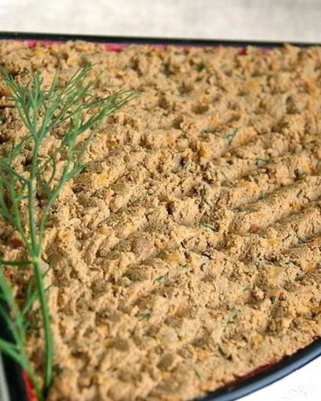 Рецепт паштета из куриной печени с лисичками