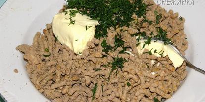 Шаг 6: паштета из куриной печени с лисичками