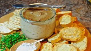 Рецепт Паштета из куриной печени с луком