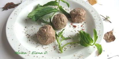 Шаг 7: паштета из куриной печени в ежевичном желе