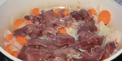 Шаг 3: паштета из куриной печени