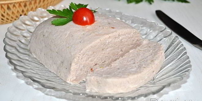 Рецепт паштета из курицы с ветчиной