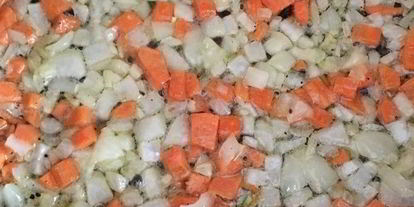 Шаг 3: паштета из печени кролика с каштанами