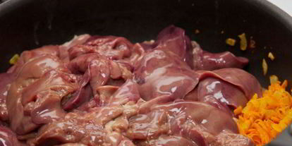 Шаг 2: паштета из печени