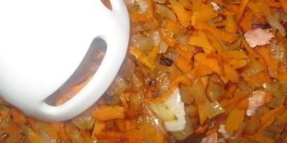 Шаг 2: паштета из семги