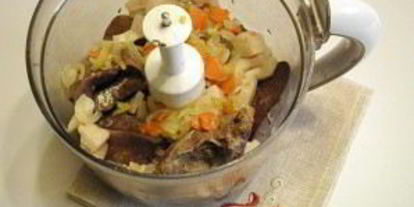 Шаг 5: паштета из свиного сердца