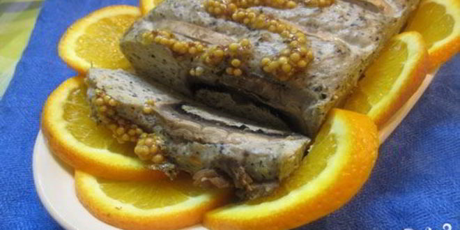 Рецепт паштета из утки с апельсинами