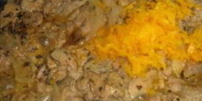 Шаг 4: паштета из утки с апельсинами