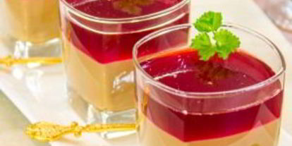 Шаг 16: паштета под брусничным желе