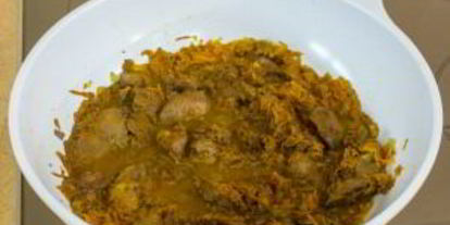 Шаг 5: паштета под брусничным желе