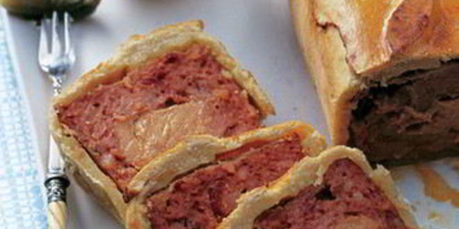 Рецепт паштета с корочкой