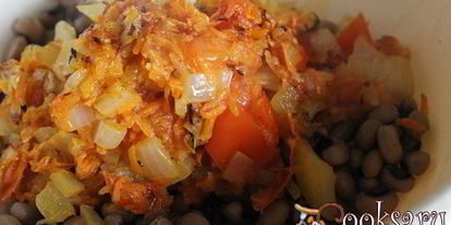 Шаг 2: постного фасолевого паштета со свеклой