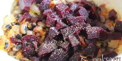 Шаг 3: постного фасолевого паштета со свеклой