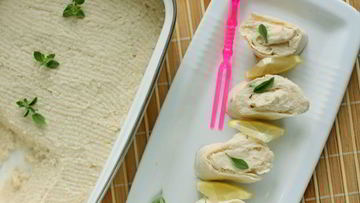 Рецепт Постного паштета из фасоли