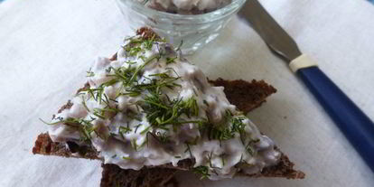 Шаг 4: селедочного паштета с творожным сыром