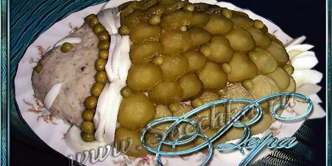 Рецепт селедочного паштета в виде рыбы