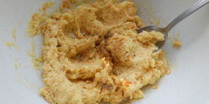 Шаг 2: яичного паштета