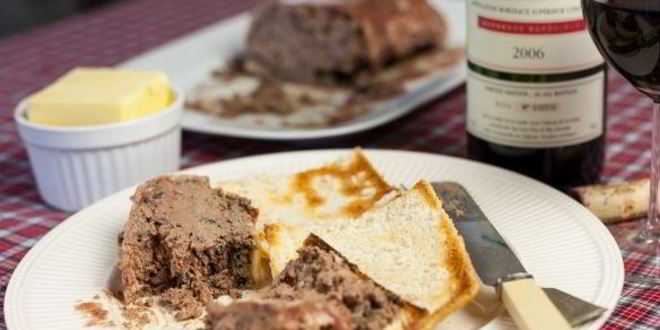 Рецепт запеченного паштета из куриной печени