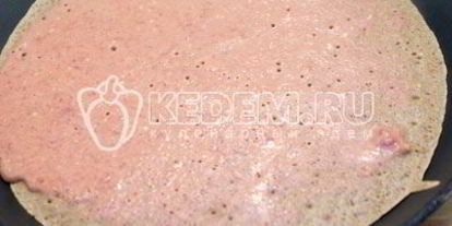 Шаг 5: блинного торта с печенью