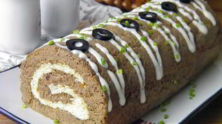 Рецепт Печеночного рулета