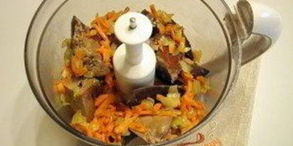 Шаг 4: печеночного рулета