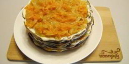 Шаг 10: печеночного торта из куриной печени