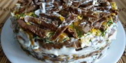 Шаг 8: печеночного торта из свиной печени