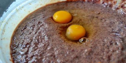 Шаг 3: печеночного торта с морковью и луком