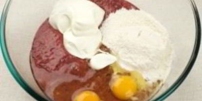 Шаг 3: печеночного торта с морковью