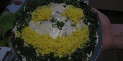 Шаг 3: торта печеночного