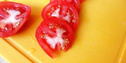 Шаг 4: пирамидок из баклажанов