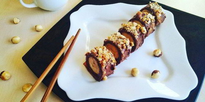 Рецепт банановых роллов