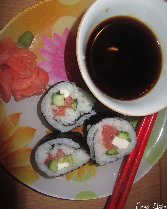 Рецепт домашних роллов