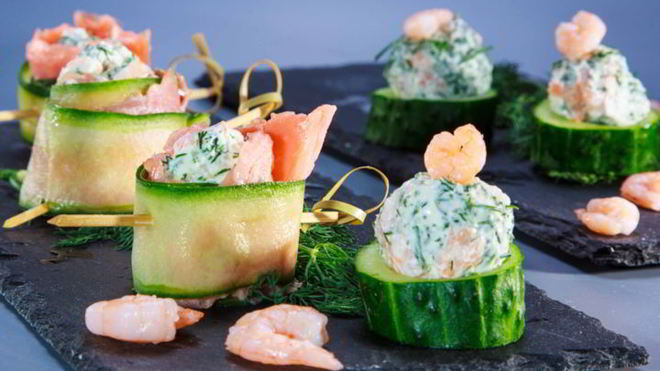 Рецепт Огуречных роллов и пеньки