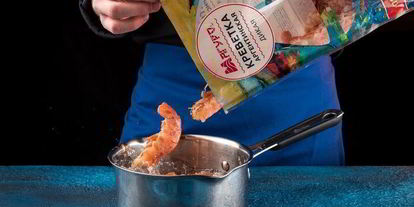 Шаг 1: огуречных роллов с креветками