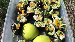 Рецепт Овощных роллов без риса