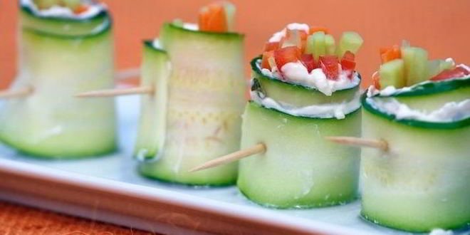 Рецепт овощных роллов