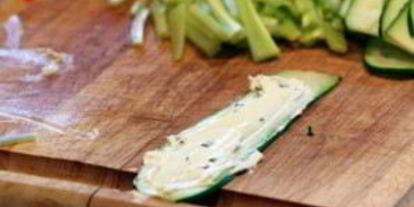 Шаг 2: овощных роллов