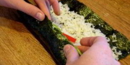 Шаг 3: постных роллов