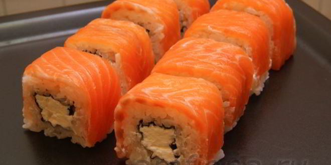 Рецепт ролла филадельфии