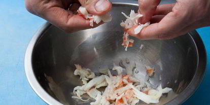 Шаг 5: ролла краб сэндвич