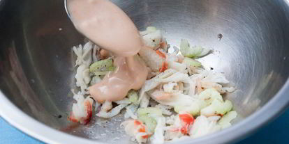 Шаг 6: ролла краб сэндвич