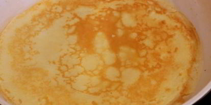 Шаг 2: роллов из омлета