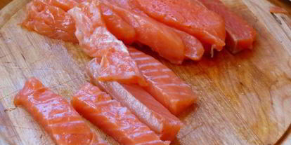 Шаг 5: роллов из омлета