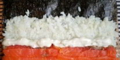 Шаг 1: роллов с форелью